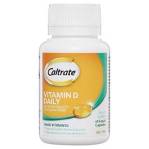뉴질랜드 직구 Caltrate 고급 프로덕트 Vitamin D 1000iu 리퀴드 캡슐 60Cap 1팩, 수량, 상세참조