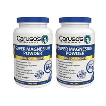 Carusos 카루소스 슈퍼 마그네슘 파우더 베리 Super Magnesium Powder Berry 250g, 2개