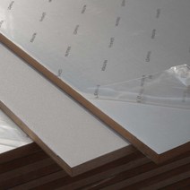 큐브프레임 두께18mm 에페수스메탈 MDF재단 PET합판 DIY목재 나무판, 테두리:뉴모던그레이