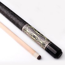 당구큐대 pool cue billiard maple shaft stick with de, 12.75mm, 회색 엉덩이