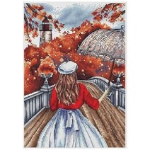 자수키트 다시보기 패턴 크로스 스티치 11CT DIY 키트 자수 바느질 세트, 05 14CT  flaxen canvas, 06 RQ722