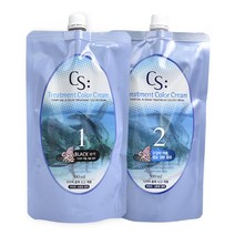소망 CS 오징어먹물 트리트먼트 새치 염색약 500ml, 내츄럴브라운, 1개