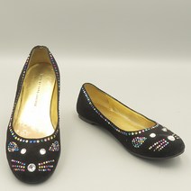 마크제이콥스 비즈 스웨이드 플랫슈즈 245MM K2727MJ