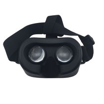게임 가상현실 VR G02ED Shinecon 3D VR 안경 헬멧 가상 현실 헤드셋 파노라마 4.7-6.0 인치 전화 스마트, 01 Black