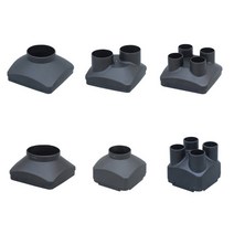 무시동히터 부품 1구 2구 4구 42mm 75mm 90mm 온풍 배출구, 5kw 60mm