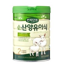 아이배냇 컨피던트 순 산양유아식 2단계, 6개, 800g
