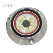 수중써치 수중랜턴 rgb rgbw 2021 새로운 180w 라운드 방수 스틸 다이빙장비, 초록