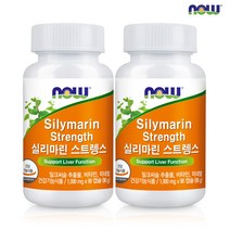 나우푸드 실리마린 스트렝스 90캡슐 2병 6개월분, 90정