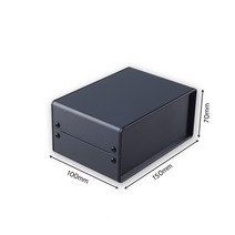 금속 인클로저 프로젝트 DIY 악기 케이스 전기 하우징 모니터 섀시 PCB 스위치 철 ABS 플레이트 스틸 박스, 04 Blue_07 275x150x110