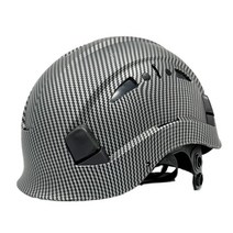 경량 카본 안전모 헬멧 고급 작업 탄소섬유 절연 엔지니어 건설 산업 캡, S.CR08X아흑개