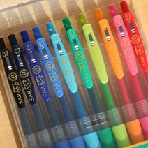 제브라 0.7mm 중성펜 사라사 클립 10색세트 _ 20230125EA, 쿠팡 본상품선택, 쿠팡 본상품선택