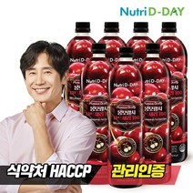 뉴트리디데이 몽모랑시 타트체리100 1000ml 7병, 없음