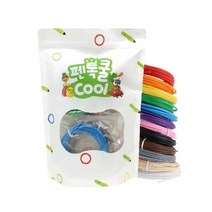 펜톡쿨 저온용 필라멘트 5M 12색 3D펜 펜톡 저온3D, 상세페이지 참조