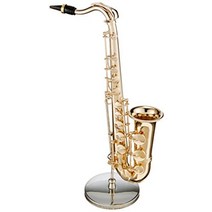 SUNRISE SOUND HOUSE 선라이즈 사운드 하우스 미니어처 악기 테너 색소폰 16 골드