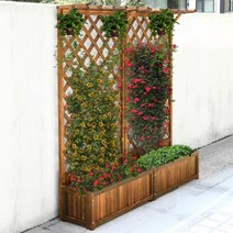 화단 경계목 텃밭 테두리 화단 밭 울타리 방부목 휀스, C타입 60x90