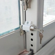 토토의선물&토토철물 창문 안전 보안 잠금장치 미닫이 키 열쇠 DIY 샷시 창 베란다, 창문미닫이키