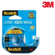 3M 스카치 재접착 테이프 224ROK 19mmx16.5M
