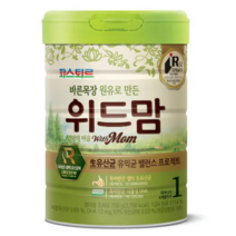 바른목장 원유로 만든 위드맘 분유 1단계, 12개, 750g