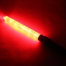 긴 경광봉 불봉 LED 도로 안전 신호 비상 주차 대형, 1개