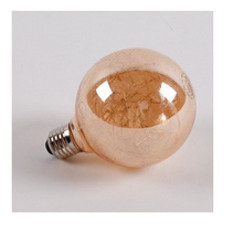 LED 에디슨안개전구 G95 2W, 전구색, 1개