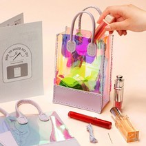 [문구티쳐] 민화샵 PVC 홀로그램 가죽 미니 크로스백 만들기, 민화 홀로그램 PVC백