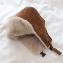 유블리 아동 털 기모안감 군밤 모자