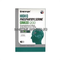 엔젯오리진 하이큐 포스파티딜세린 징코 1200mg x 30캡슐