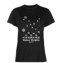 메종 마르지엘라 명품메종마르지엘라 23SS 넘버링 로고 프린팅 반팔티 S51GC0516 S22816 900