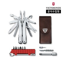 [빅토리녹스 공식] 맥가이버 캠핑 멀티툴 스위스 툴 스피릿 X 플러스 라쳇 포켓 툴 나이프 칼 3.0236.L, 단품, 1개