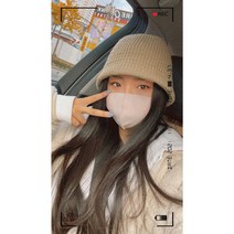 로렌블 운동할때마스크 친환경마스크 여름용마스크 살색, S, 블랙