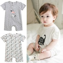 조이랜드 룸퍼(0-18개월) 203776 바디슈트 요루거즈 룸퍼 신생아옷 순면우주복 아기룸퍼 신생아룸퍼 면우