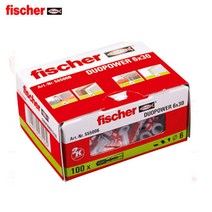 피셔 듀오파워 6X30 플라스틱용 앵커 앙카 칼블럭 칼블락 피스 플라스틱앙카 플라스틱앵커 콘크리트칼블록 1통 100개입, 1개