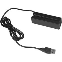 신용 카드 리더기 휴대용 모바일 포스 단말기 USB 미니 신용 카드 MSR90 3 트리플 트랙 하이코 마그네틱 스, 한개옵션0