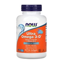 나우푸드 울트라 오메가3 600 EPA 300 DHA 90 피쉬소프트젤, 1개, 기본