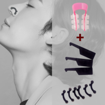 실리콘 코뽕 3종 코집게 세트 콧대높이기, 1개