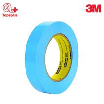 3M 8898 무잔사 임시고정용 MOPP 55M롤, 파란색 15mm