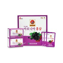 6년근 홍삼 담은 아로니아농축액 삼지원 아로니아 홍삼 40ml 60포