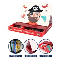 어린이집 얼굴 바꾸기 자석 학습교구 완구류 TOY 퍼즐 붙이기, 1개