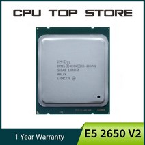 인텔-제온 E5 2650 V2 SR1A8 CPU 8 코어 2.60GHz 20M 95W 프로세서 인텔 제온