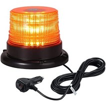 EYPINS 40 LED 회전 비콘 40W 자동차 경고등 회전 비콘 오렌지 자기 경고등 깜박이는 빛 스트로브 비콘 라이트 12V/24V 트럭 자동차 트럭 트랙터용 IP67 E57 IP67-37755, LED 40개