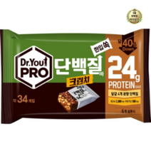 라이브잇 닥터유 프로단백질바 크런치 한입쏙 34p, 13개, 420g