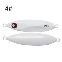 포세이돈 40g/60g/80g/100g/150g/200g VIB 메탈 지그 낚시 리드 루어 슬로우 싱커 하드 베이트 케블라 라인 피쉬 후크, 80g, [04] Color 4