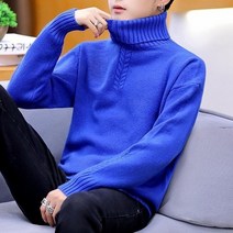 kirahosi 터틀넥 가을 겨울 남자 터틀넥 티셔츠 스웨터 목폴라 하이넥 헨리넥 티 123-117 BP0c6pvt