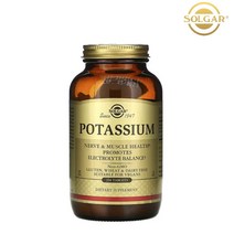 Solgar 솔가 포타슘 칼륨 타블렛 250정 Potassium Tablets, 1개
