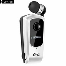 FineBlue F920 무선 블루투스 클립형 이어폰, 화이트