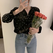 [랜덤플레이] 하트 러블리 블라우스