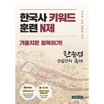 한국사 키워드 훈련 N제:기출지문 정복하기, 한능검연구소