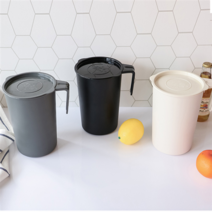 미니 음식물 쓰레기통 다용도 보관통 스텐 업소용 주방 가정용 미니 대용량 음식물 쓰레기통 스테인레스 스틸 밀폐 음쓰통 음식물처리기 거치대 홀더 냄새차단, 아이보리