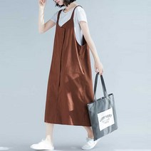 여자 캐주얼 원피스 베이직 점프 수트 데일리룩 코디