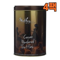 Alaus Mathez 엘라이스 마테즈 트러플 카카오 초콜릿 파우더 500g, 4팩